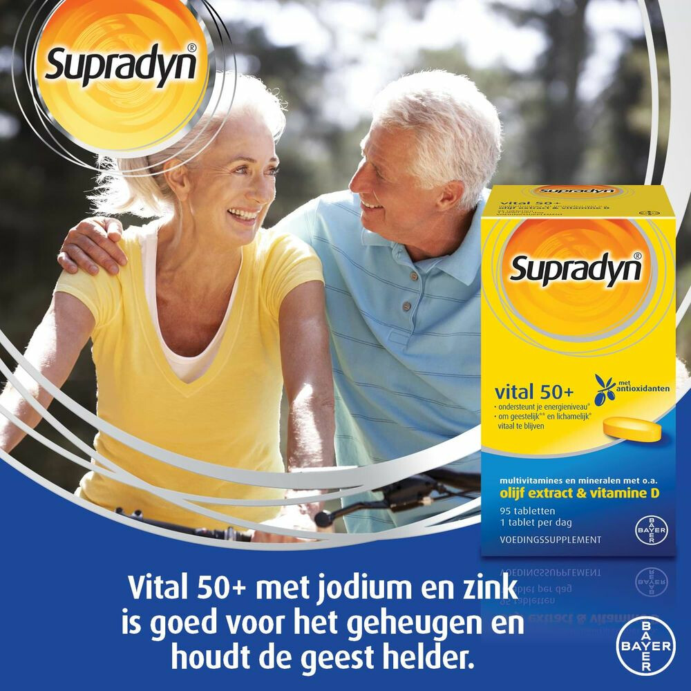 Supradyn Vital 50+ 95 tabletten
