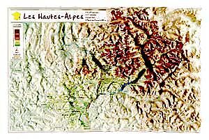 GEORELIEF - GEORELIEF D05 HAUTES ALPES 21X31