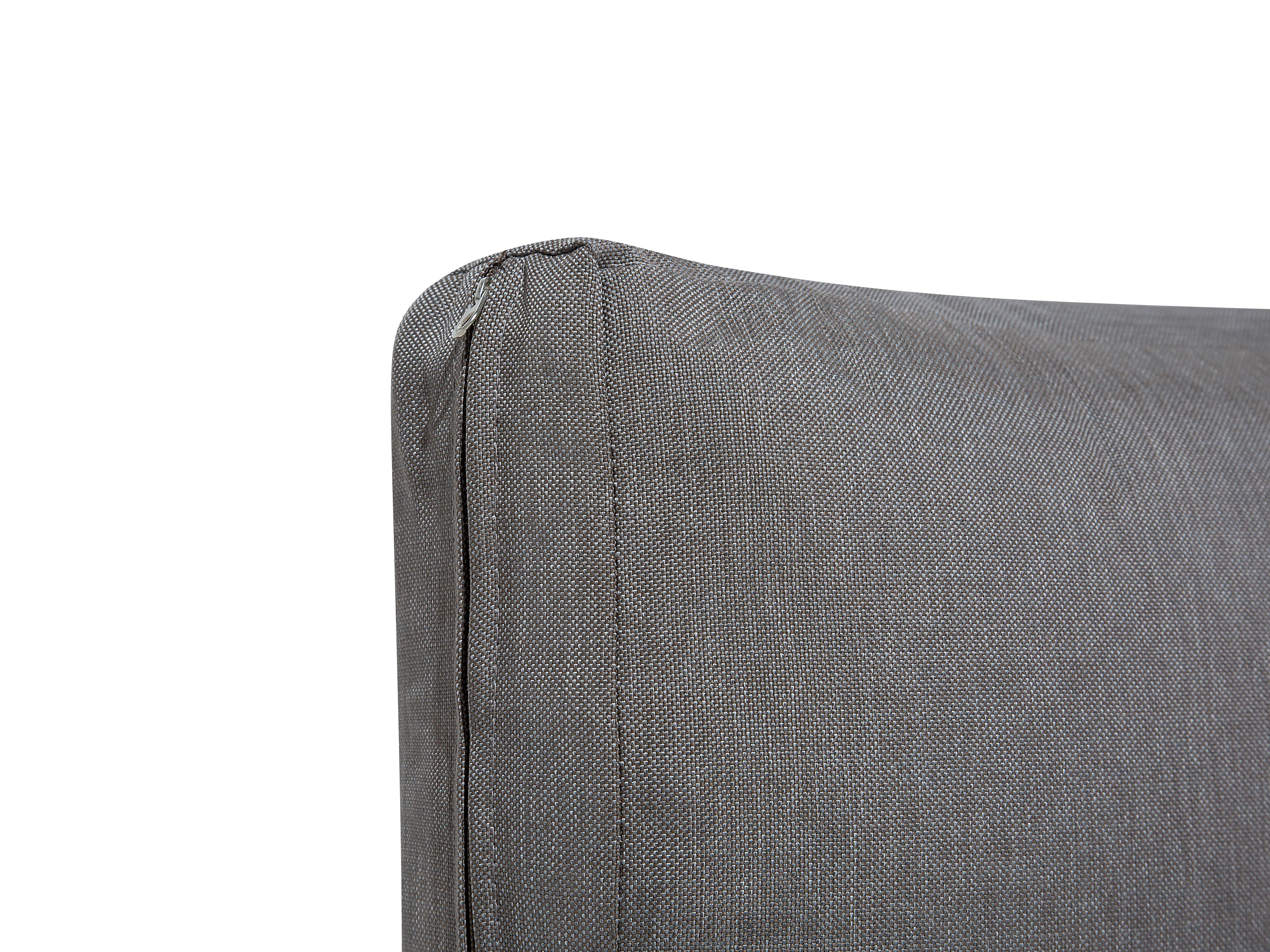 Tuin hoekloungeset met tafel 5-zits LANCIANO rechtszijdig PE rotan Grijs