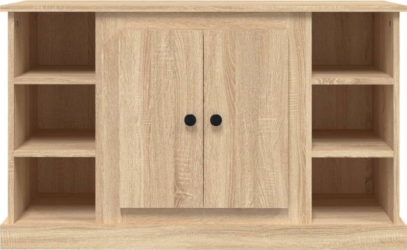 vidaXL - Dressoir - Hout - Sonoma Eikenkleurig