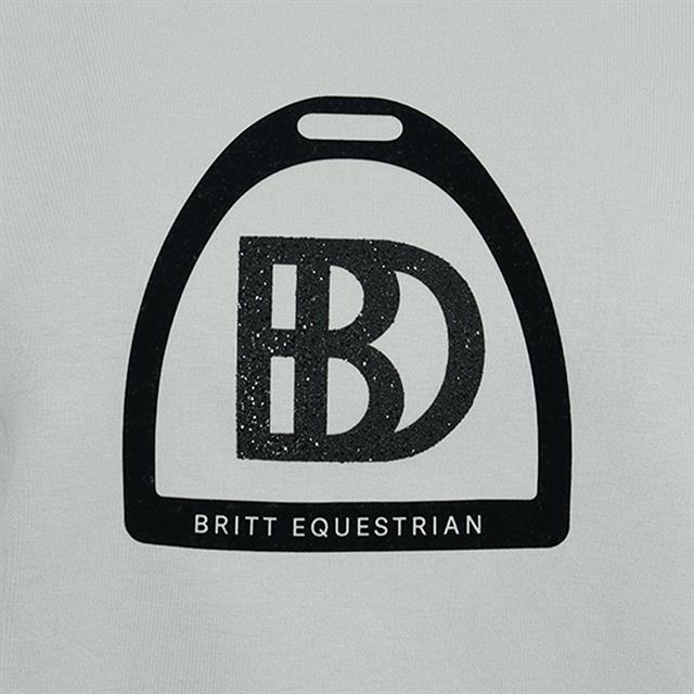 Sweater BRITT EQUESTRIAN AW25 Lichtgrijs