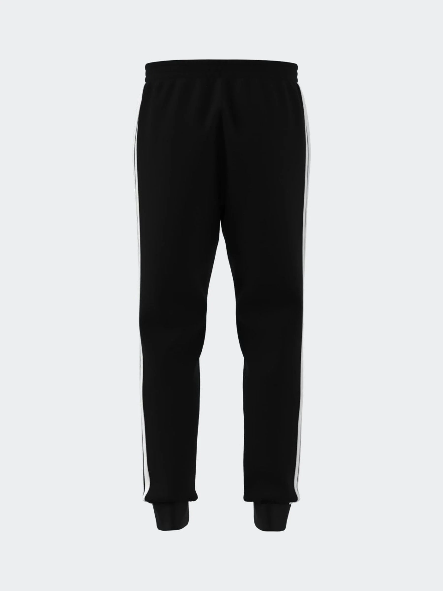 Zwart - adidas Essentials fleece joggingbroek met 3 strepen