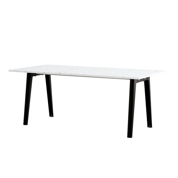 TipToe - NEW MODERN Venezia Esstisch 95 x 190 cm, graphite black