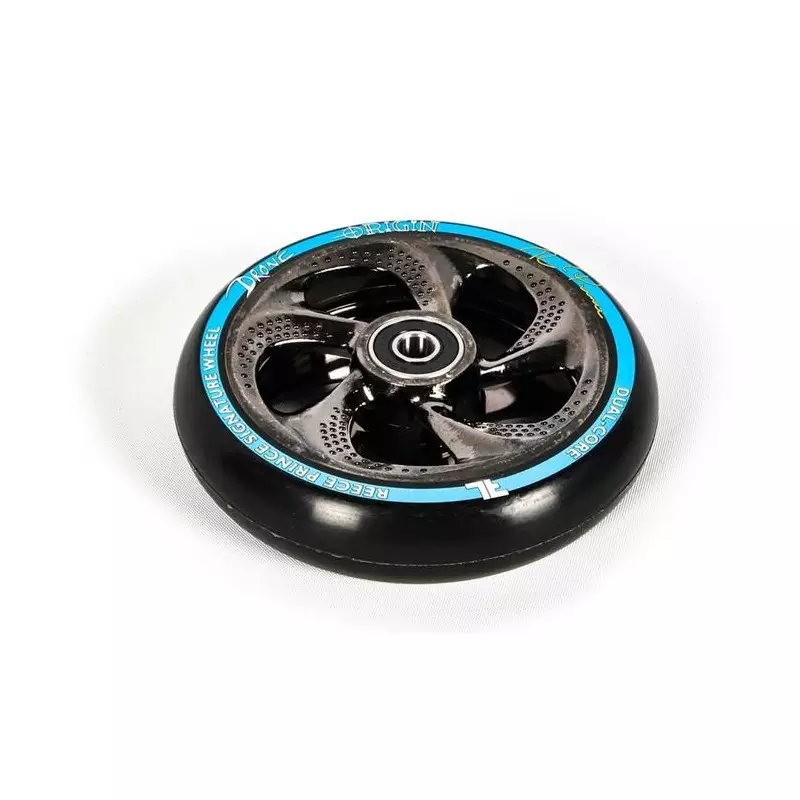 Roue Trottinette DRONE Origin Dual Core Bleu/Noir 110mm