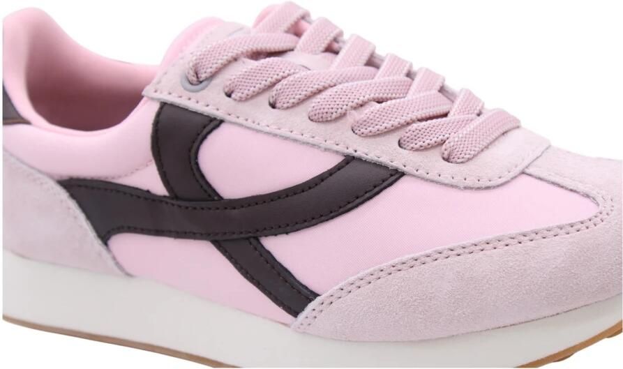 Boax Homerun leren sneakers lichtroze