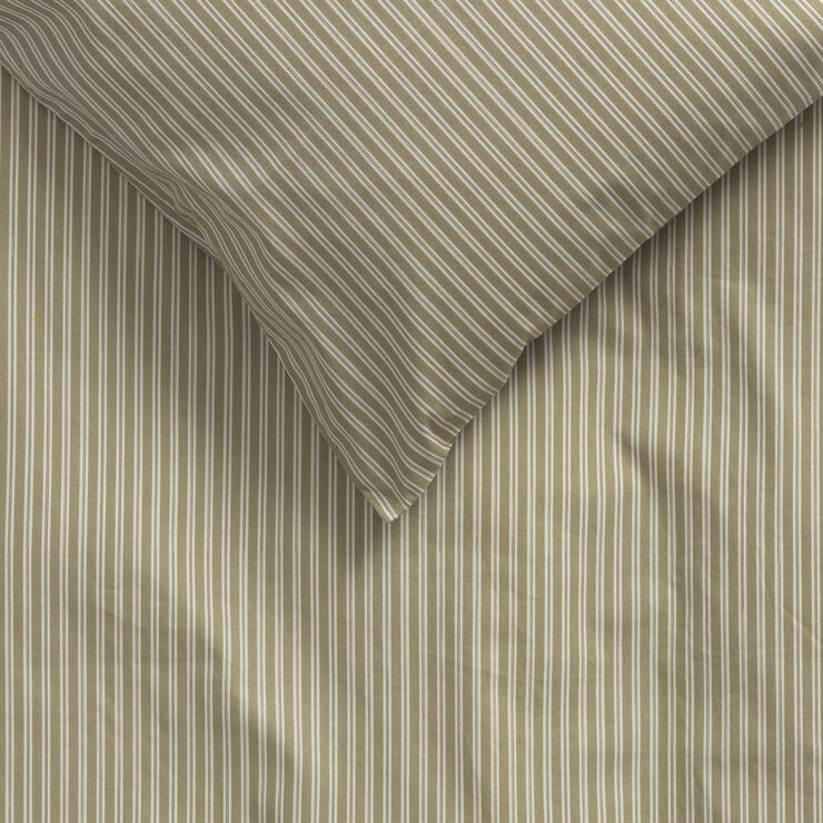 by KlipKlap Sengetøj baby Alfred stripe latte