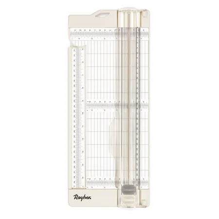 Rayher Hobby Papierschneide-und Falzmaschine, Schnittlänge 30,5 cm