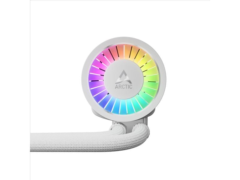 Arctic Cooling Wasserkühlung Liquid Freezer III Pro 420 A-R Hochleistungs-CPU-Wasserkühlung mit 420 mm Radiator und A-RGB-Beleuchtung