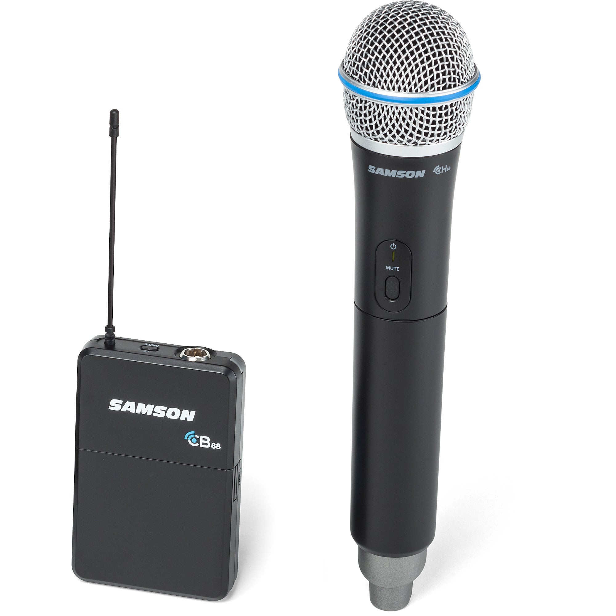 Samson Concert 288m All-In-One tweekanaals draadloos microfoonsysteem (L 823 - 832 MHz)