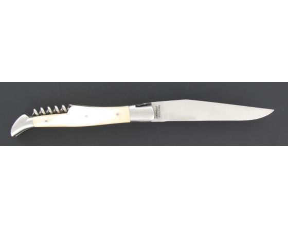Laguiole Os - 2 pièces - 2 mitres Couteau de Poche - Laguiole par Fontenille Pataud