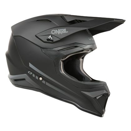 Casque cross O'Neal 1SRS - SOLID 2025 - Noir