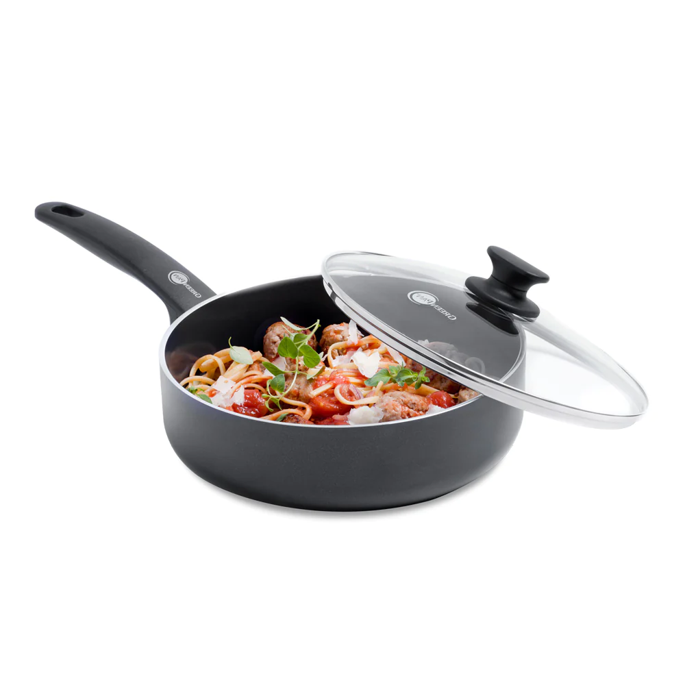 Sauteuse Cambridge 24 cm en Céramique et son couvercle Greenpan
