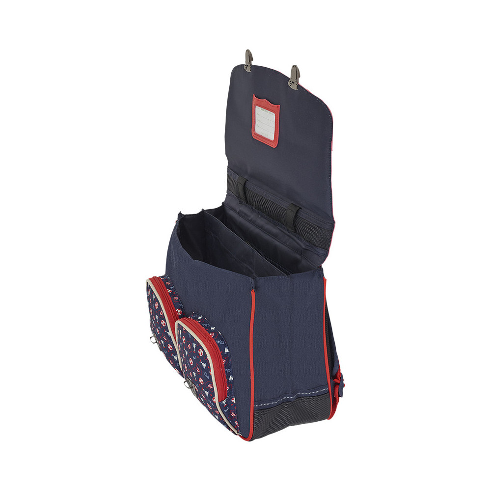 Cartable Alban bicolore