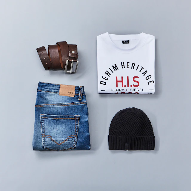 H.I.S Straight-Jeans »DIX«, gerade Beinform,  niedrige Leibhöhe,  Used-Waschung