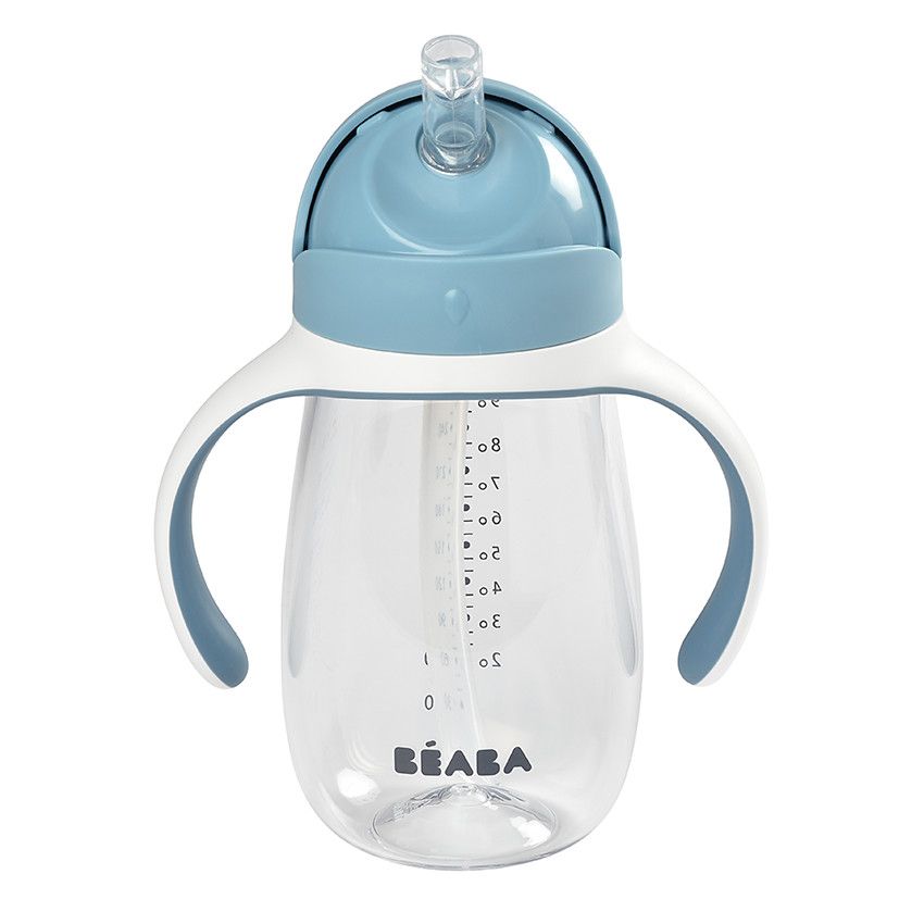 Tasse paille 300 ml - Windy Blue - Ecru