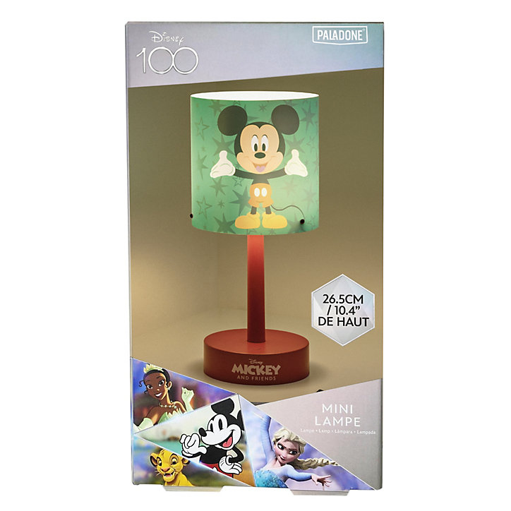 Lampe Mickey & Friends Disney sans fil Paladone l.12cm x H.26,3cm x P.12cm
