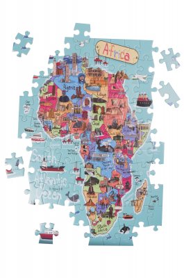 Giant Africa Map Puzzle