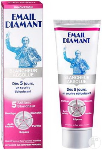Email Diamant Dentifrice Blancheur Absolue 75ml