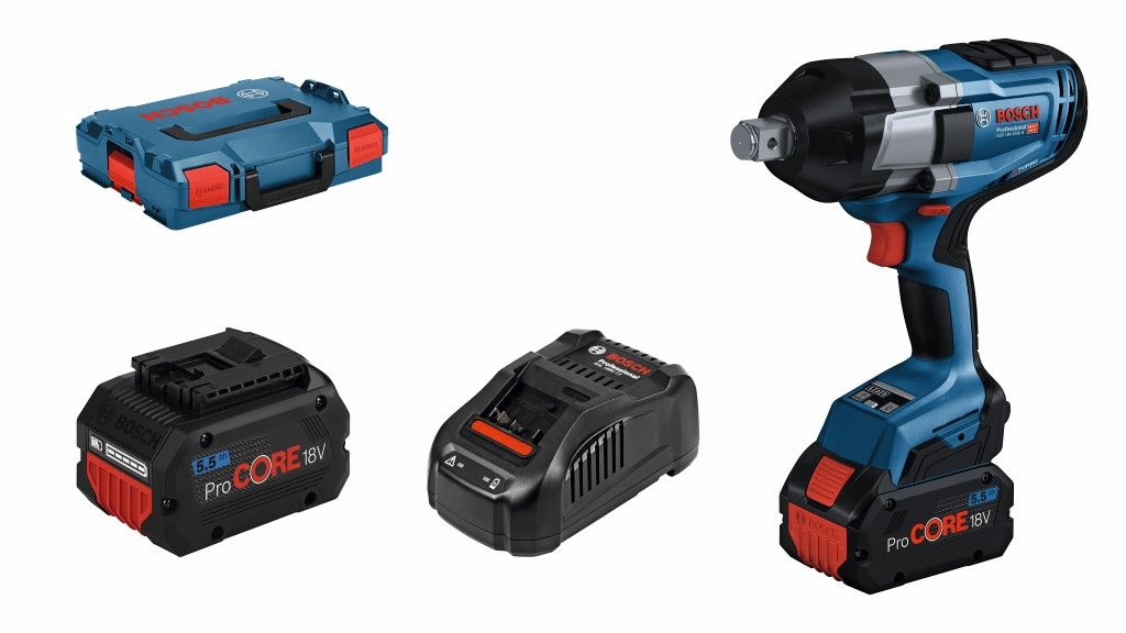 Bosch GDS 18V-1050 H Accu slagmoeraanzetter in L-Boxx - 06019J8503