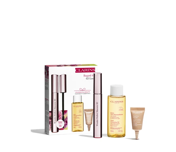 Clarins Wonder Perfect 4D Black Geschenkset