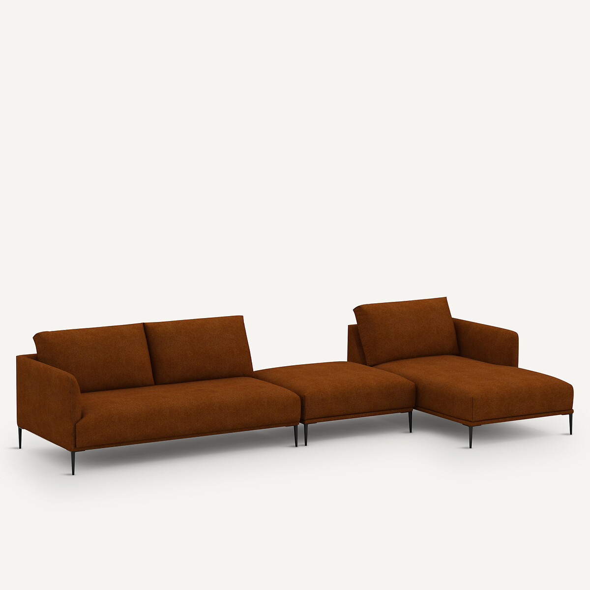 AM.PM<br>Puf XL em tecido mesclado, Oscar