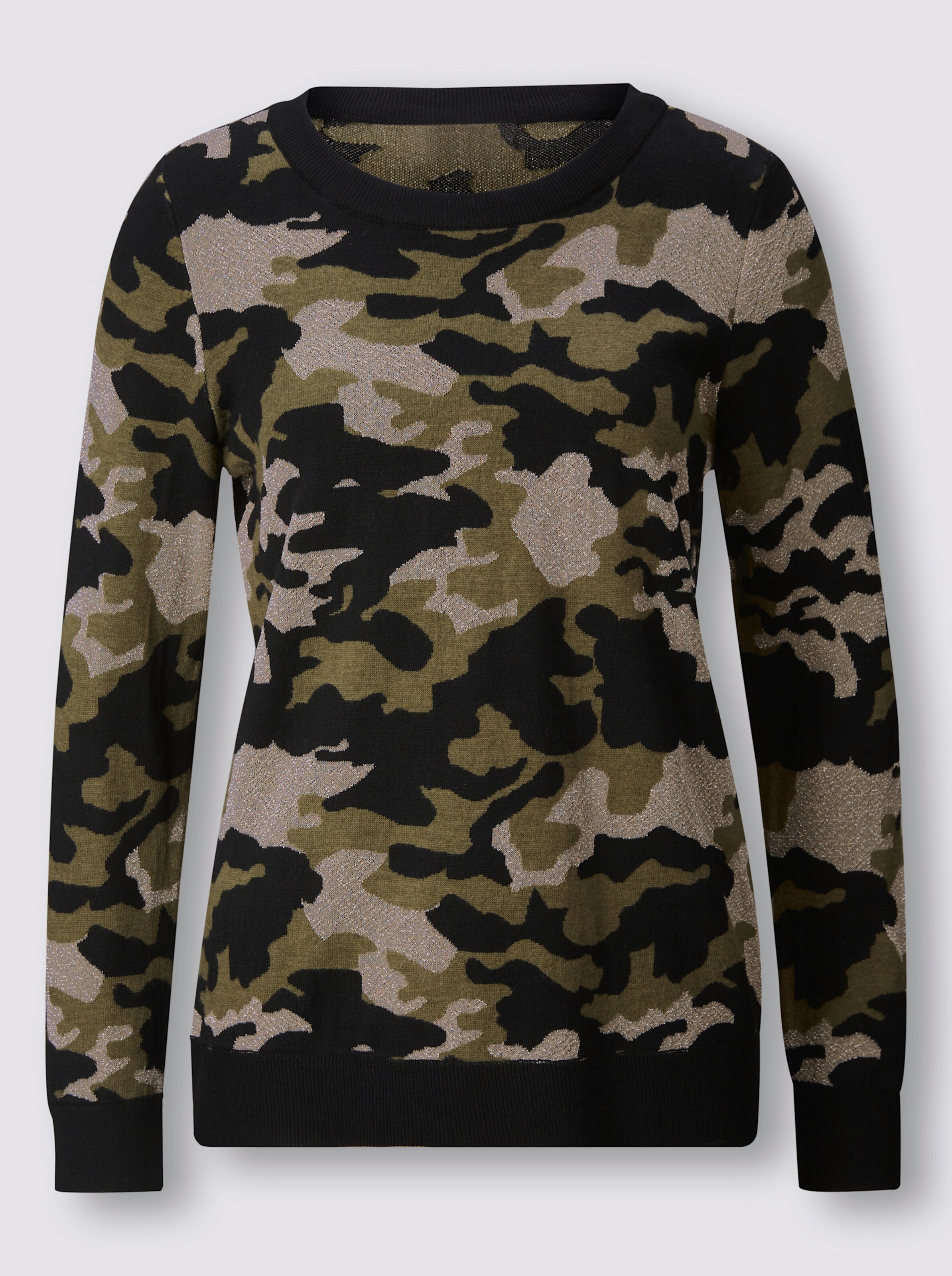 Jacquard-Pullover