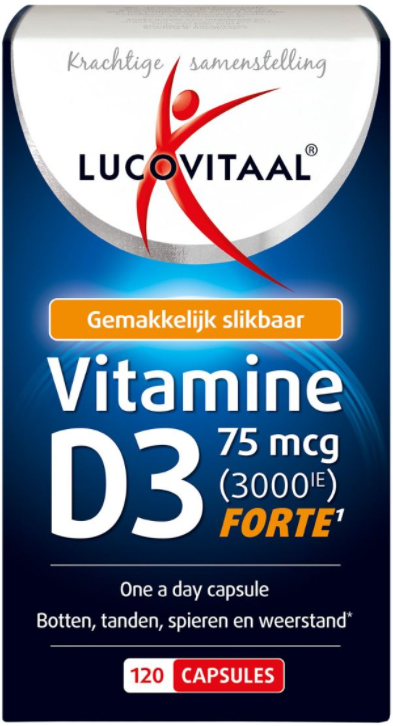 Lucovitaal Vitamine D3 75mcg 120 capsules