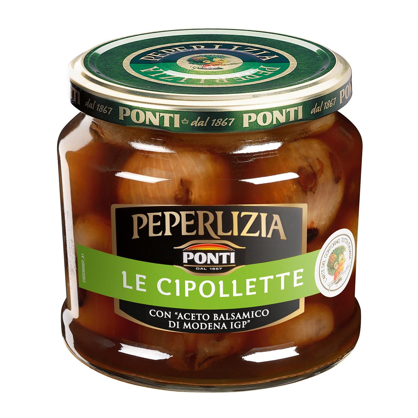 Peperlizia Zwiebeln in Aceto Balsamico