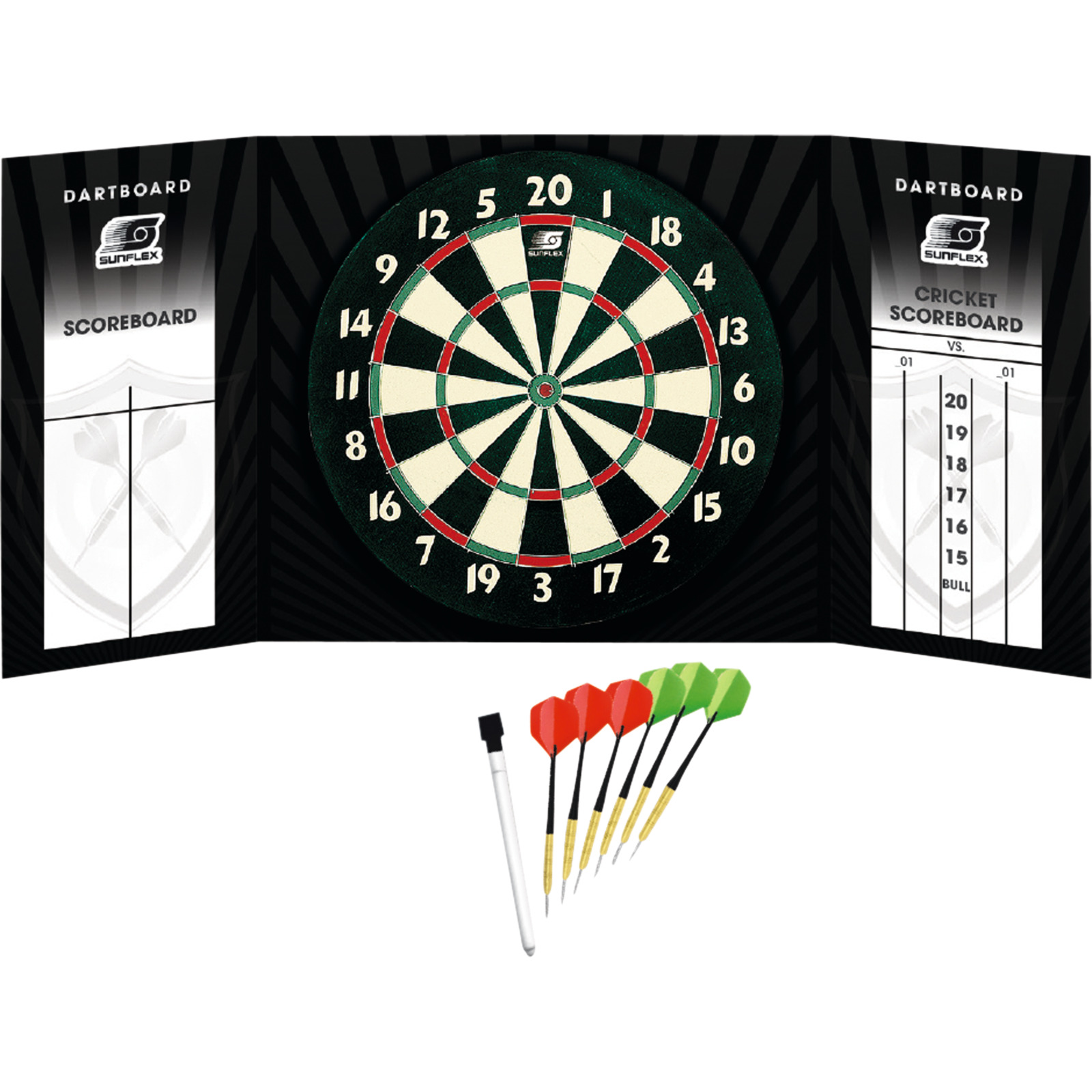 Sunflex Dartscheibe All in One