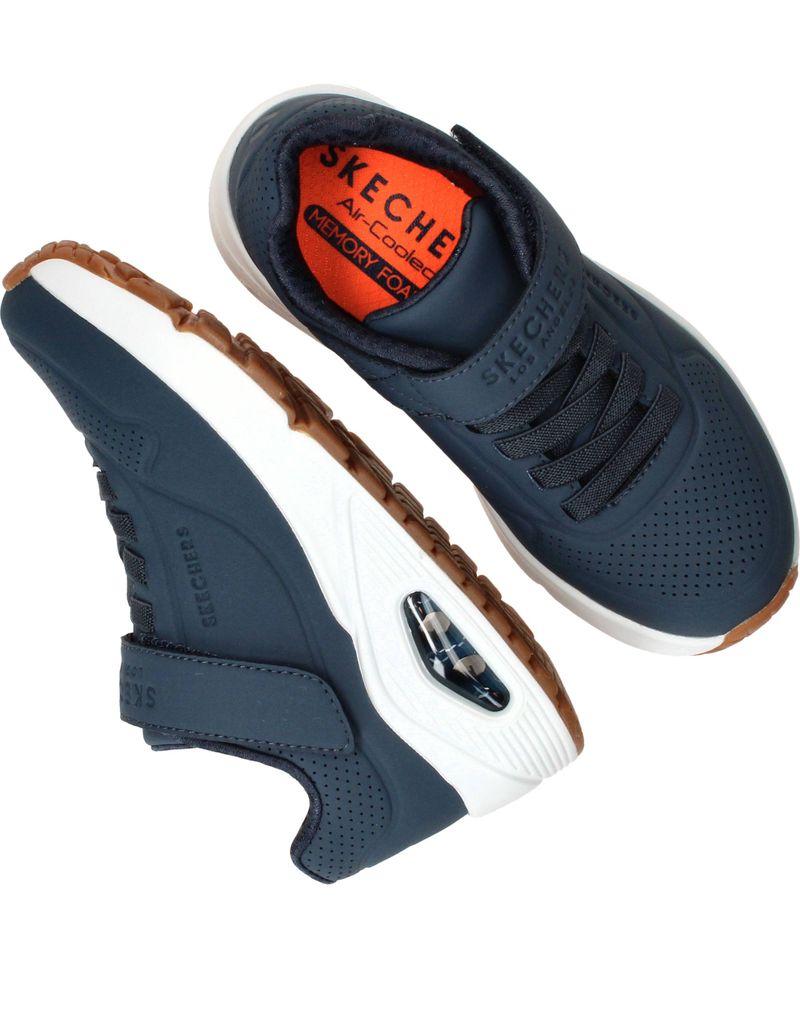 Skechers Uno Air Blitz Sneakers Blauw Jongens