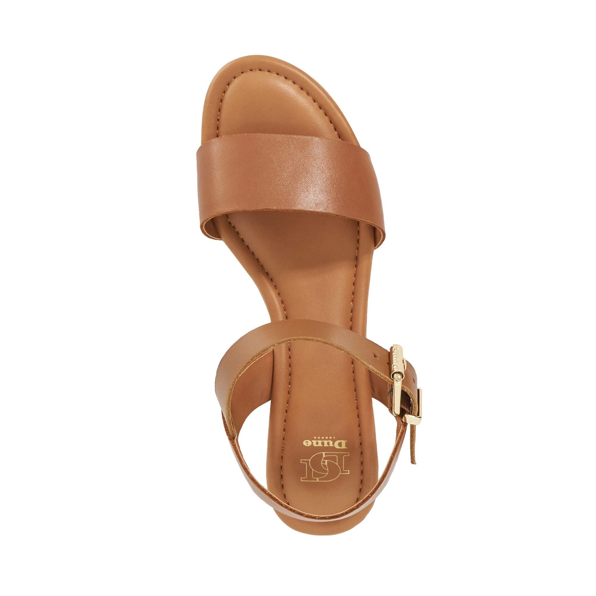 Dune London Lazered Leather Sandals