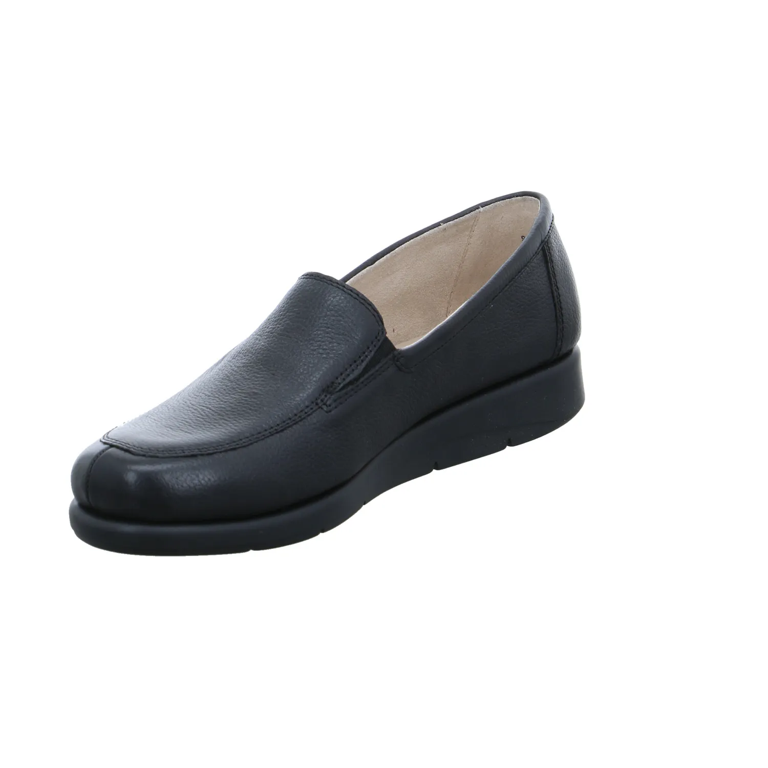 CAPRICE Comfort-Slipper Schwarz Leder