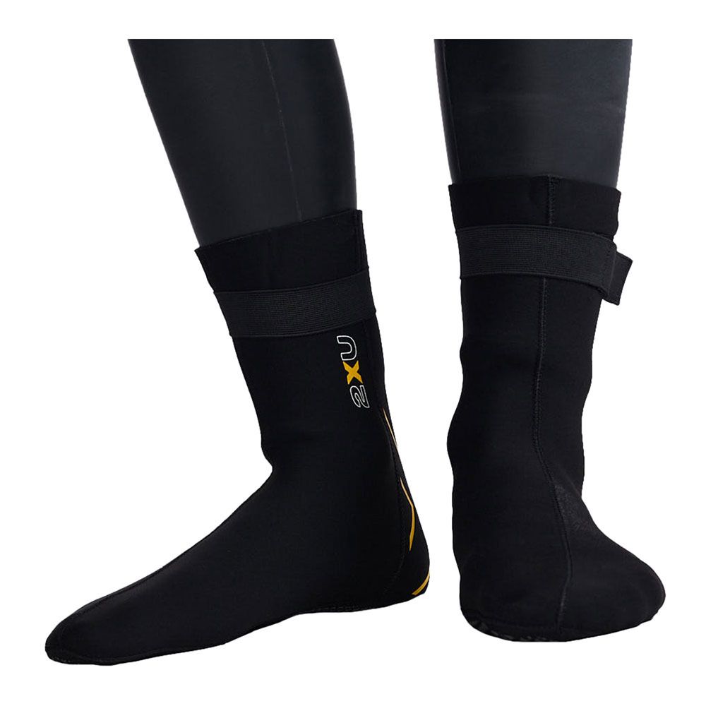 2xu PROPEL - Chaussons néoprène 3 mm black/ambition