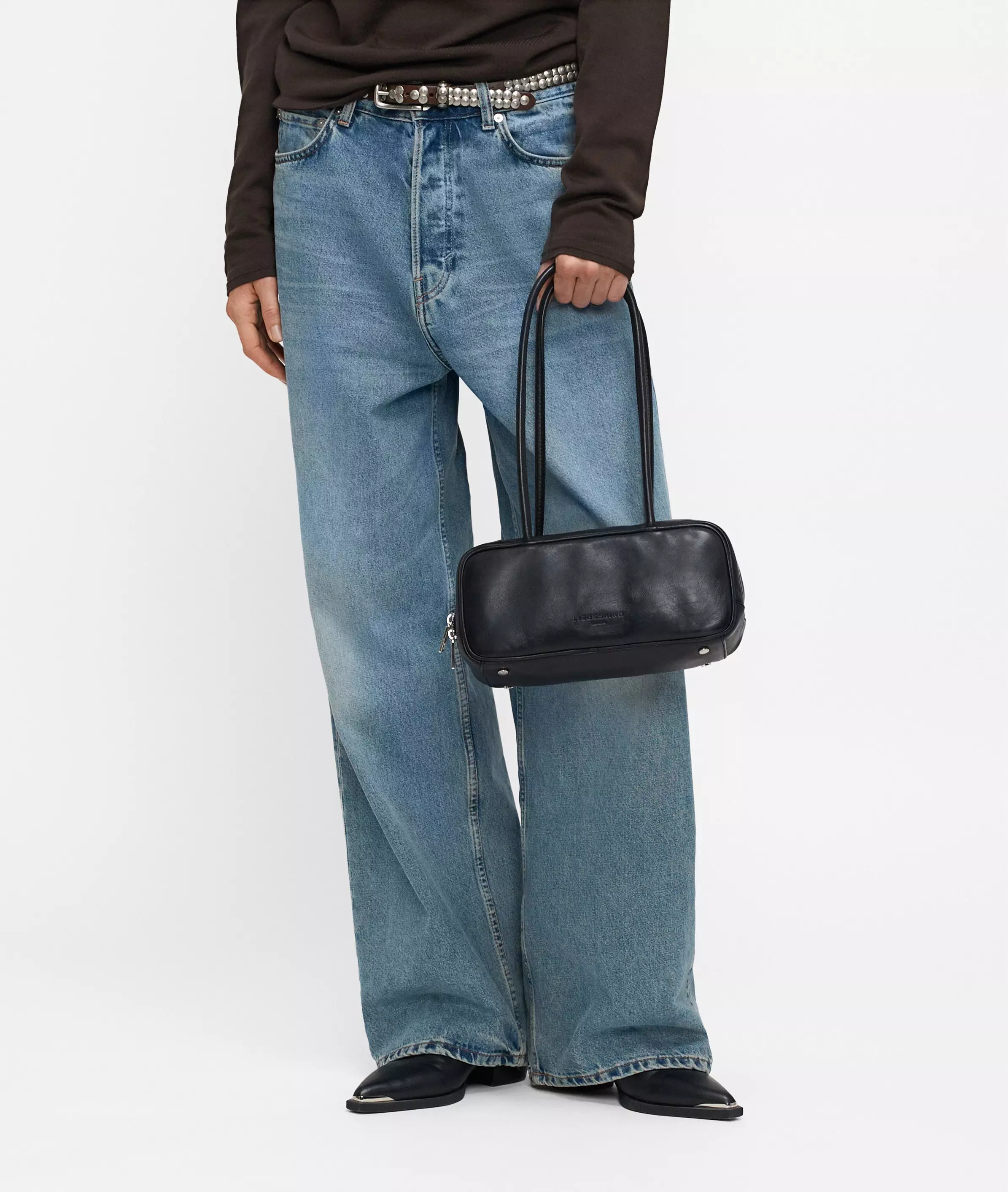 Jil Satchel S Handy sheepskin shoulder bag