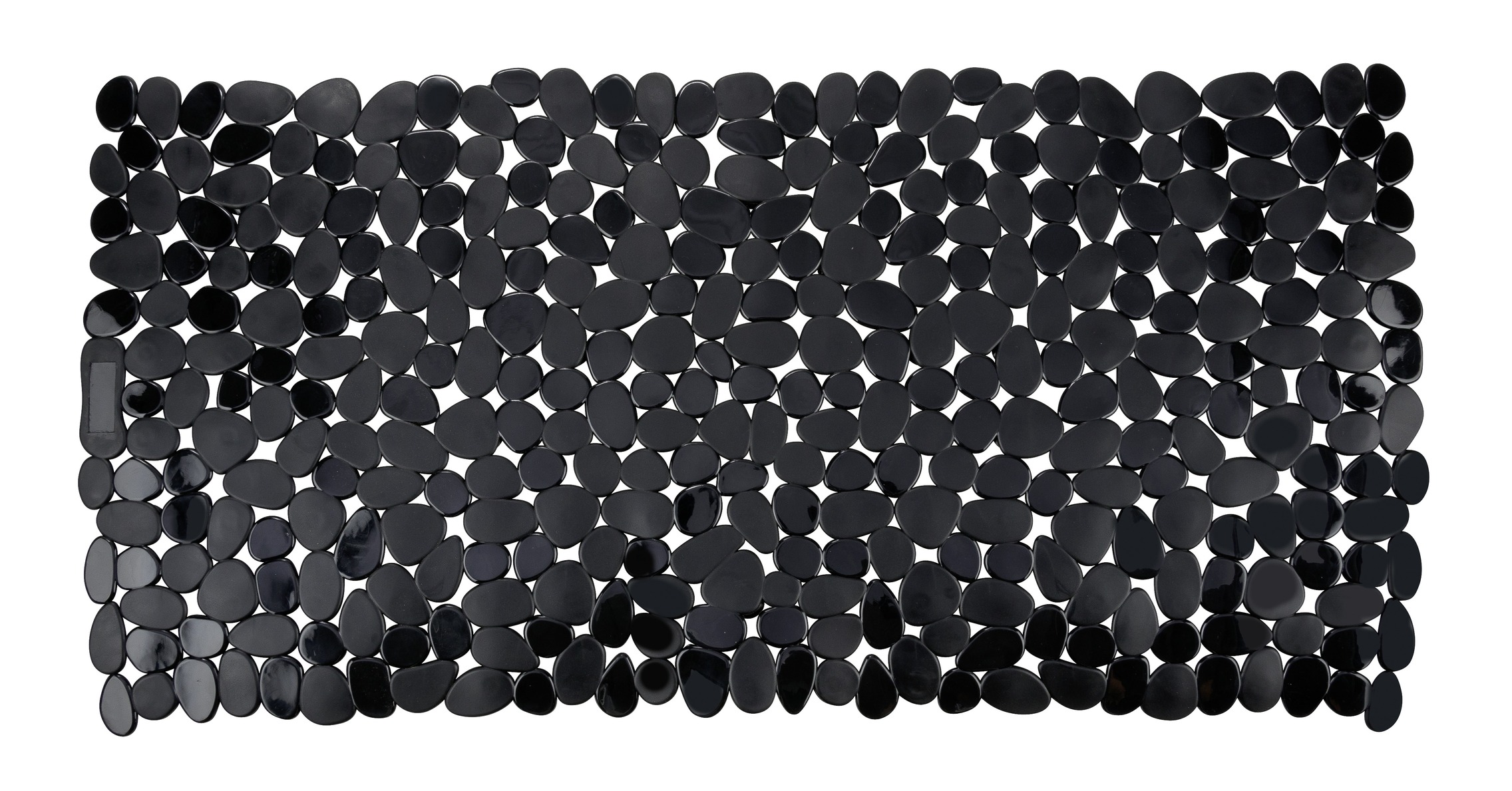 Wenko Paradise anti-slip badmat 71x36cm zwart mat