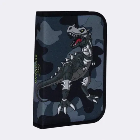 Beckmann Einfache Federmappe mit Inhalt - Camo Rex