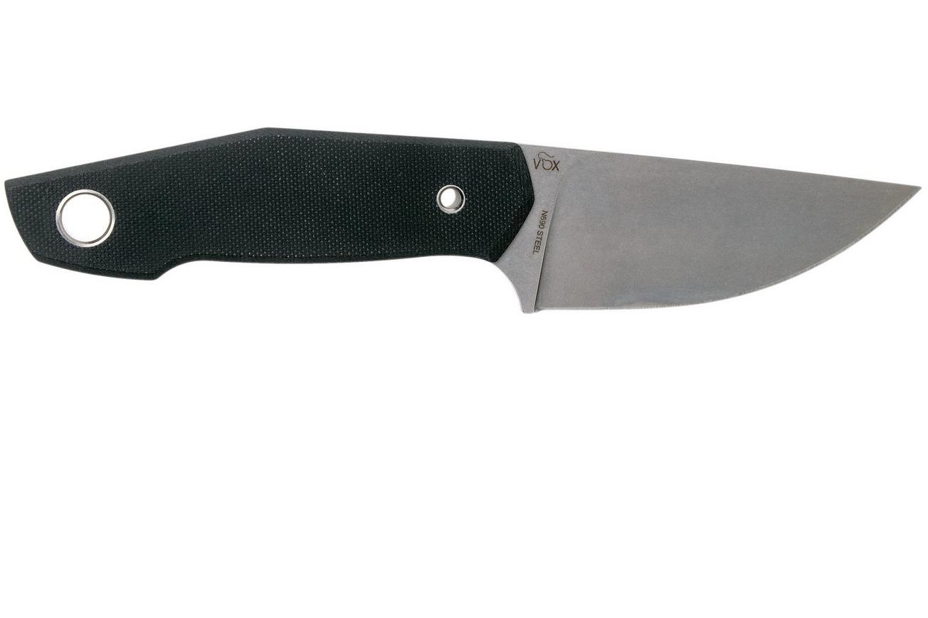 Viper Koi VT4009GB Black G10 N690 vaststaand mes, Jesper Voxnaes design
