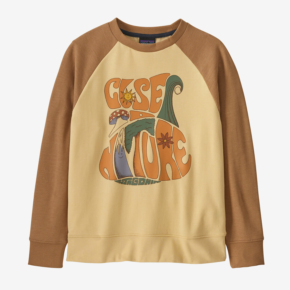 Leichtes Kinder-Sweatshirt mit Rundhalsausschnitt