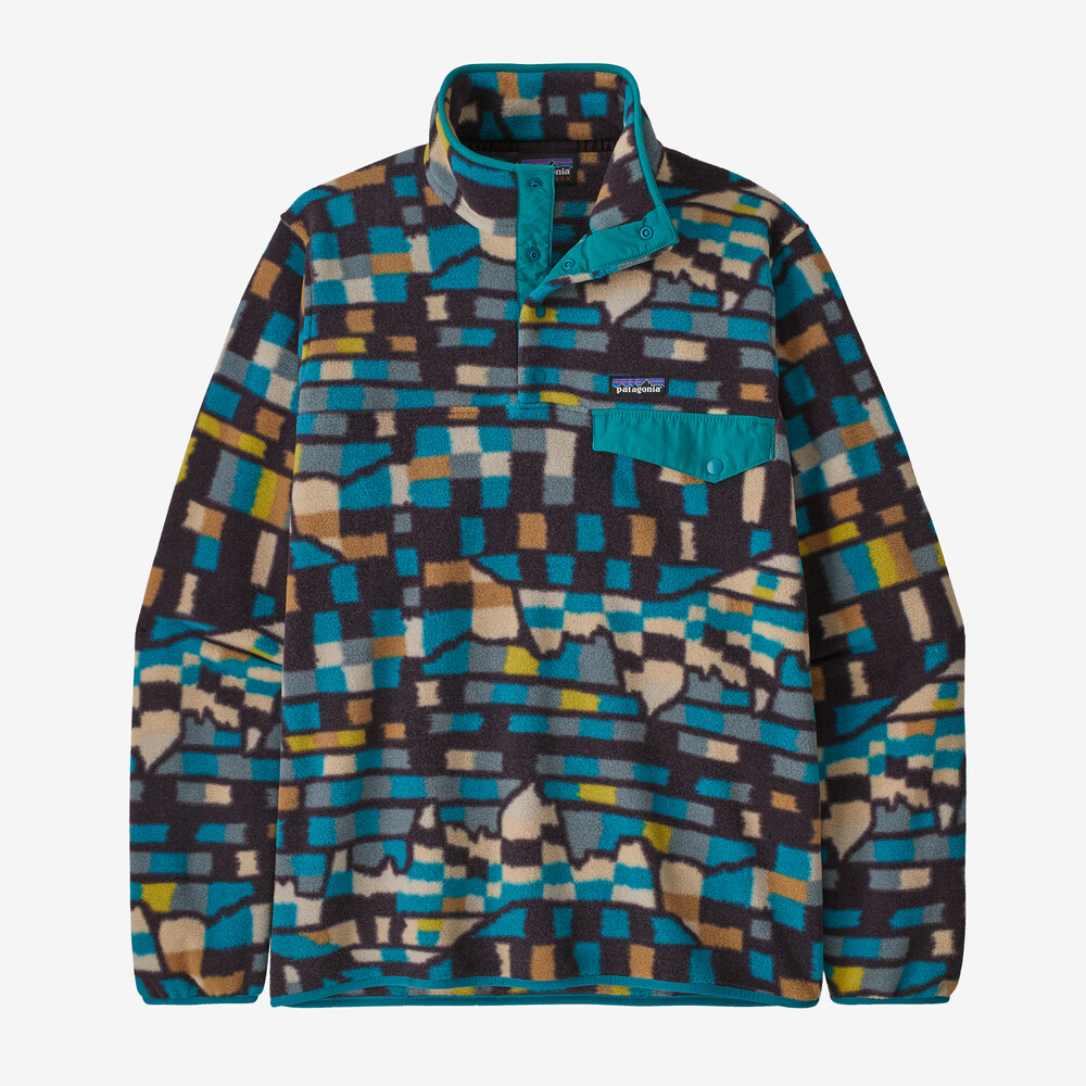 Leichter Synchilla Snap-T Fleece-Pullover für Herren
