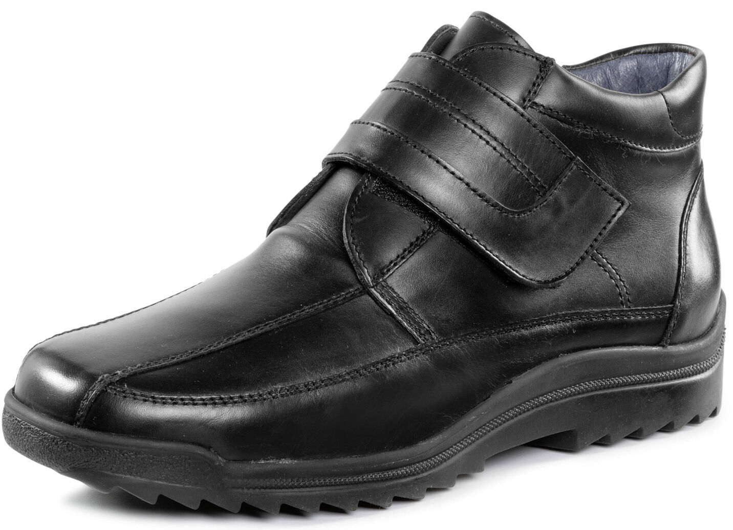 Waldläufer, gefütterte Herren-Boots, Winterscuhe, Weite K, mit Lammfell