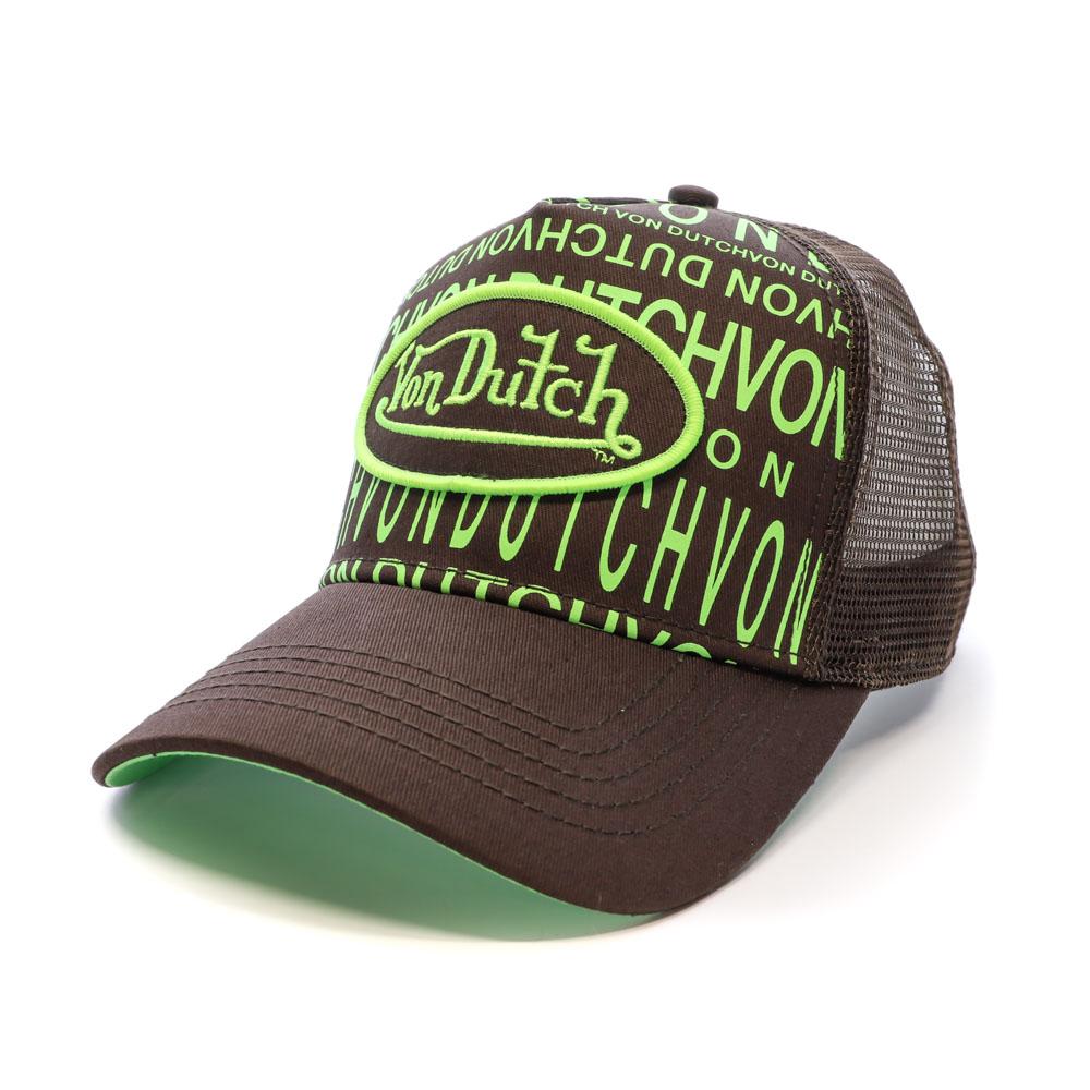 Von Dutch Casquette Marron/Verte Homme Von Dutch 896860