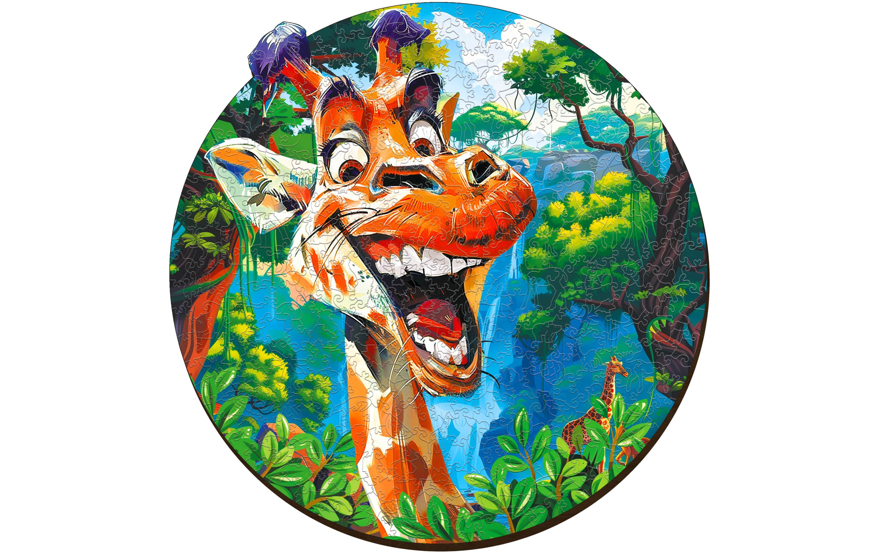 Holz-Puzzle GiraffePuzzle mit 200 Teilen
