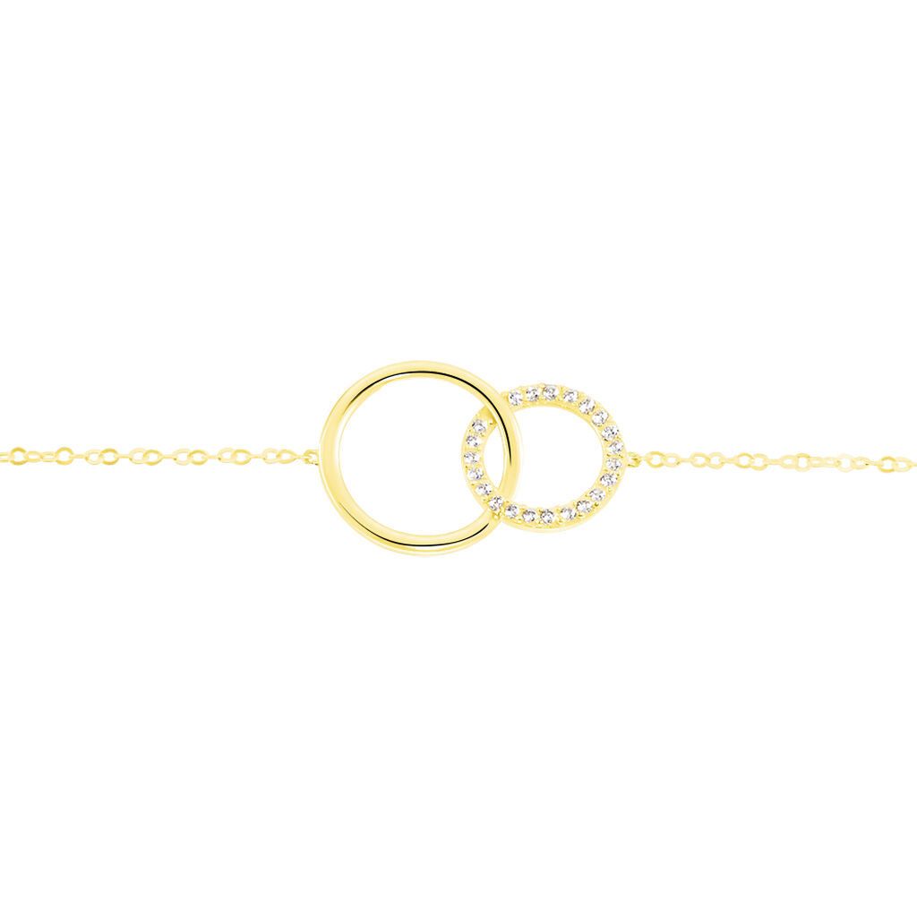 Bracelet Or Jaune Nesrine Oxydes