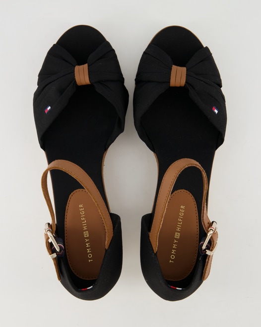 Tommy Hilfiger Iconic Elba Sandalen in Schwarz