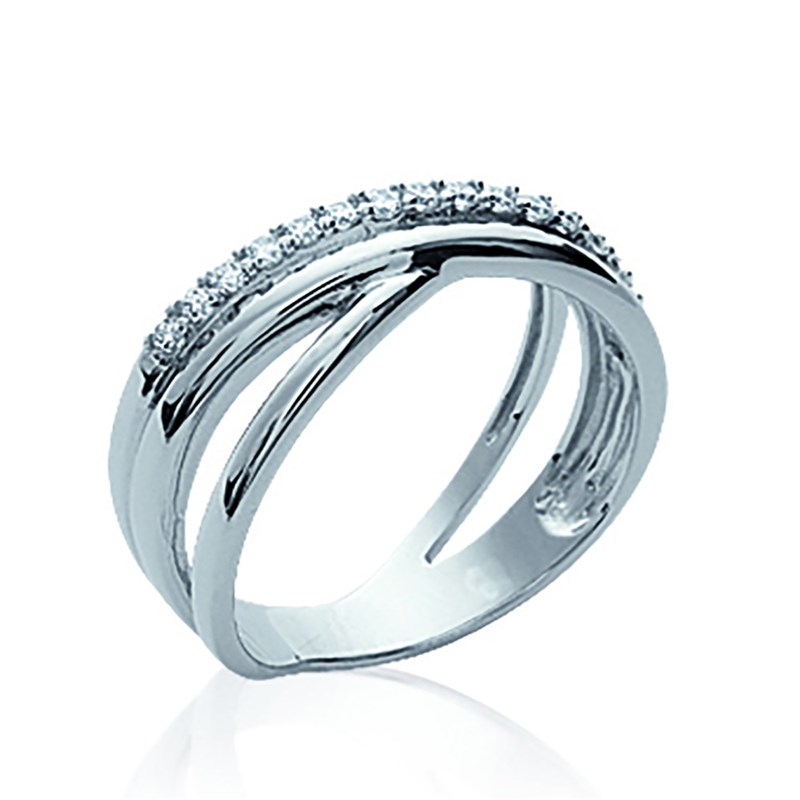 Bague Femme - Argent 925 - Oxyde de zirconium