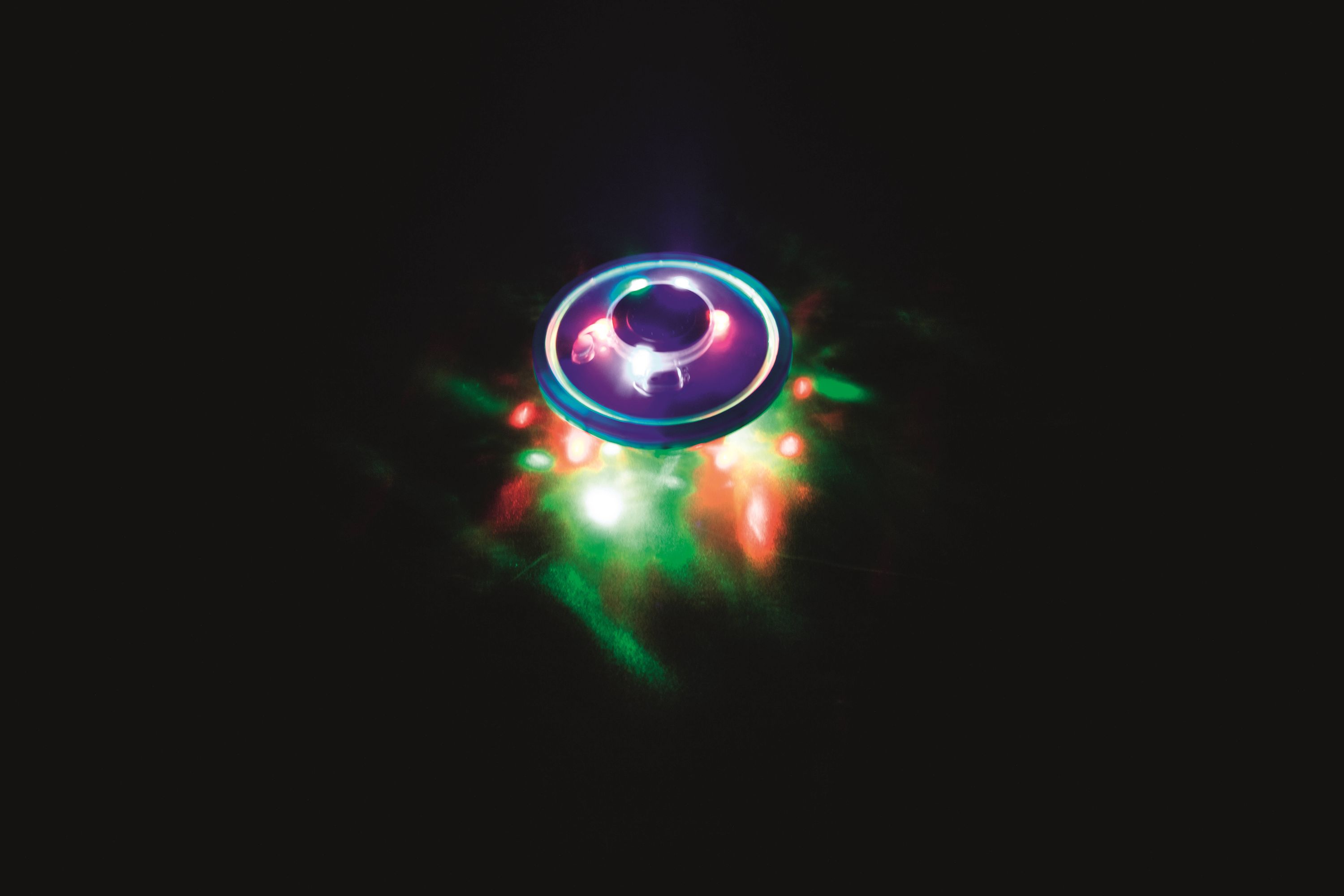 LED Pool Beleuchtung mit Fontäne schwimmend