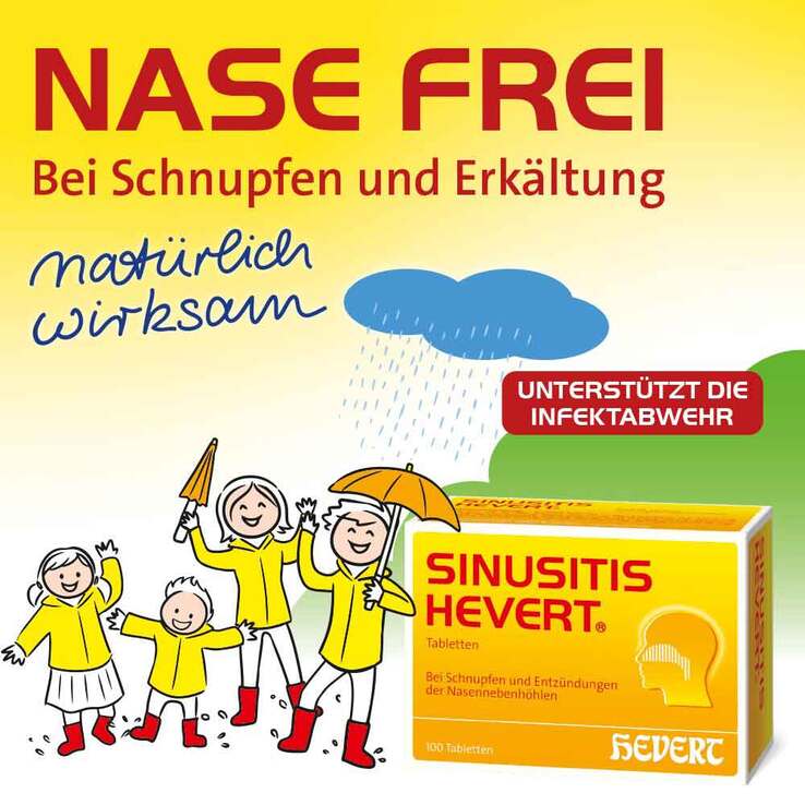 Sinusitis Hevert Tabletten, 40 St