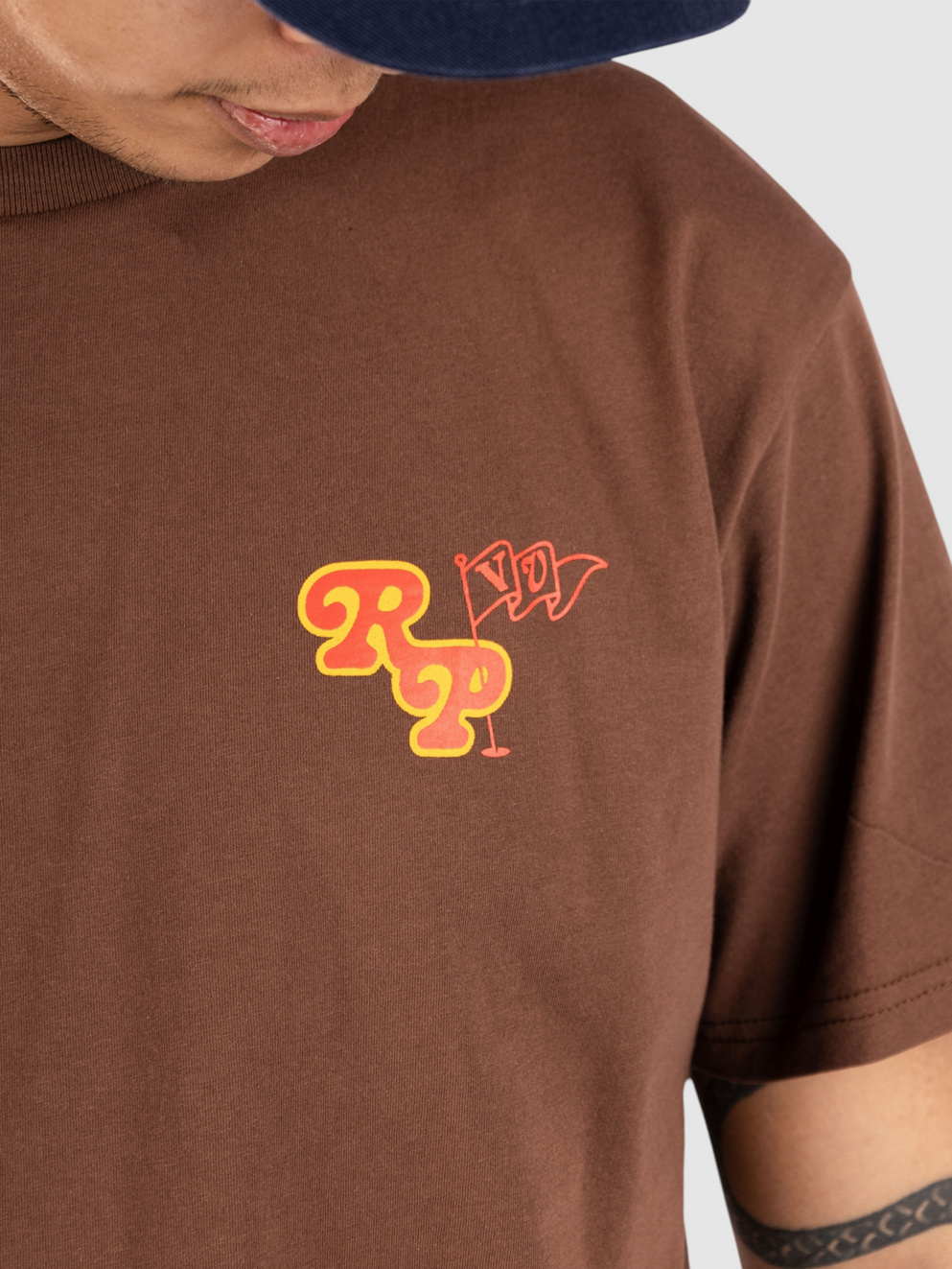 Rivvia Projects Floral Pursuit T-Shirt brown