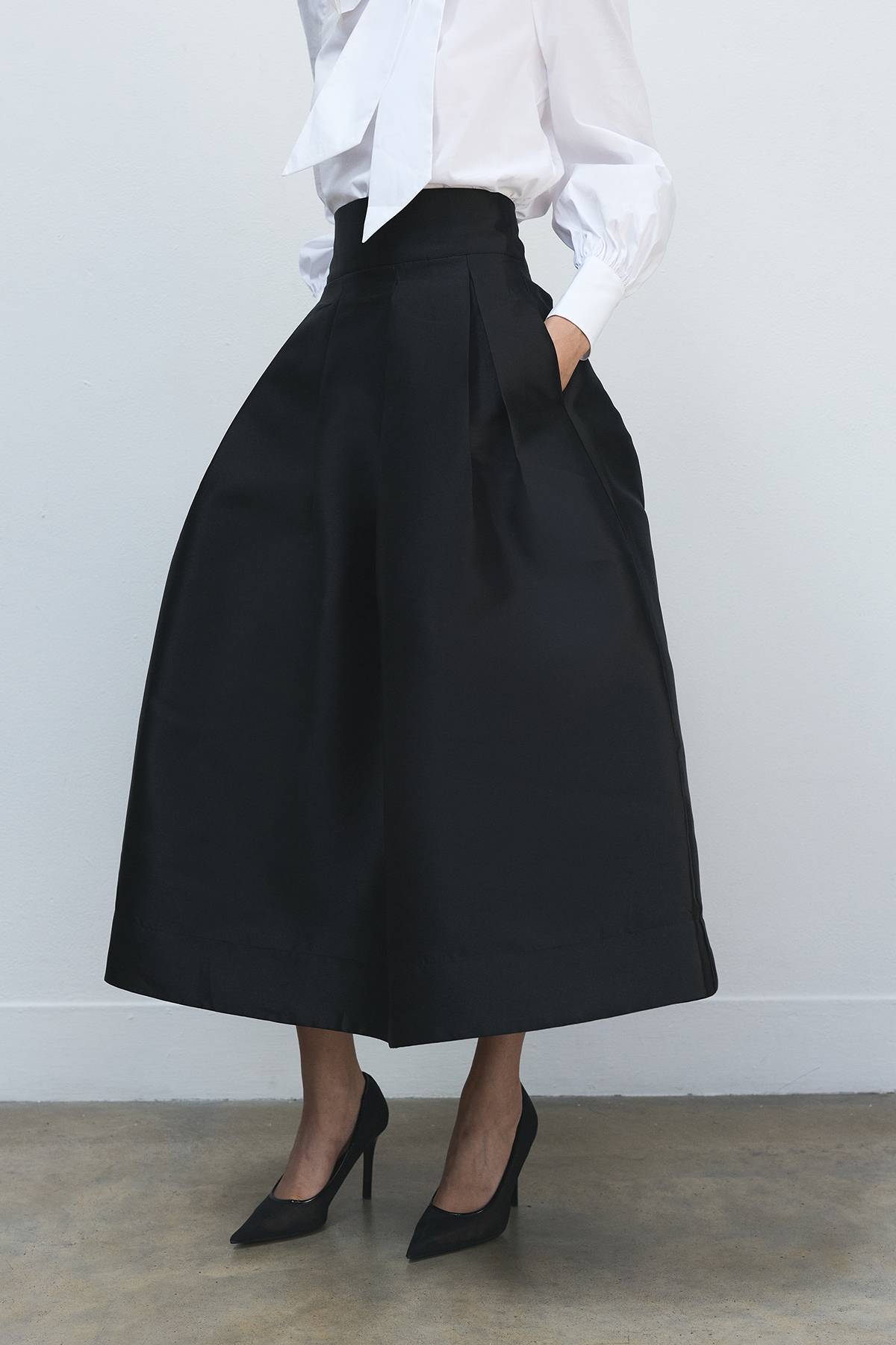 KarenMillen Jupe Maxi de Bal en Sergé Petite