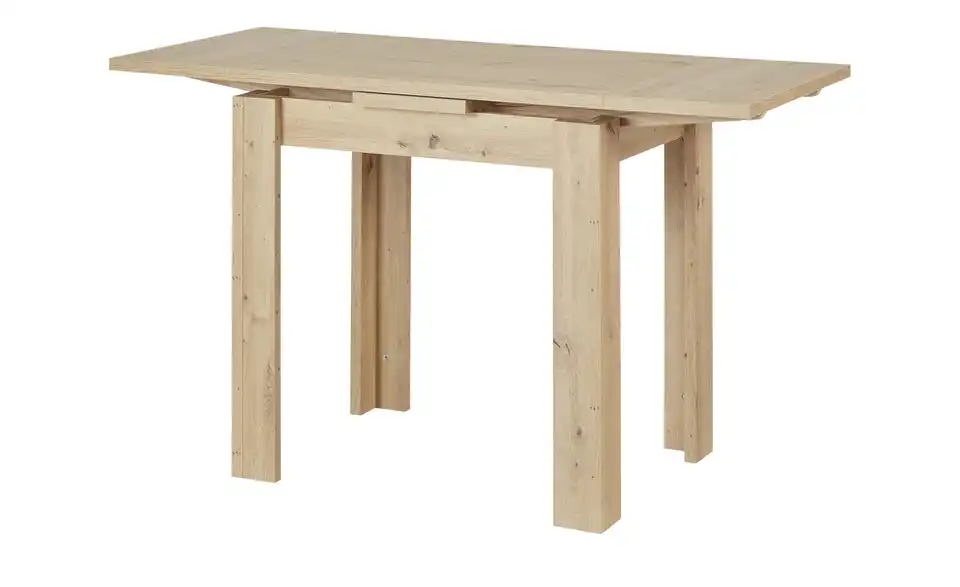 Esstisch Monzi 80 cm matt, Asteiche (Nachbildung)